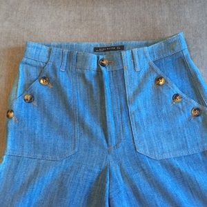 Zara Woman wide-leg Jean/pant